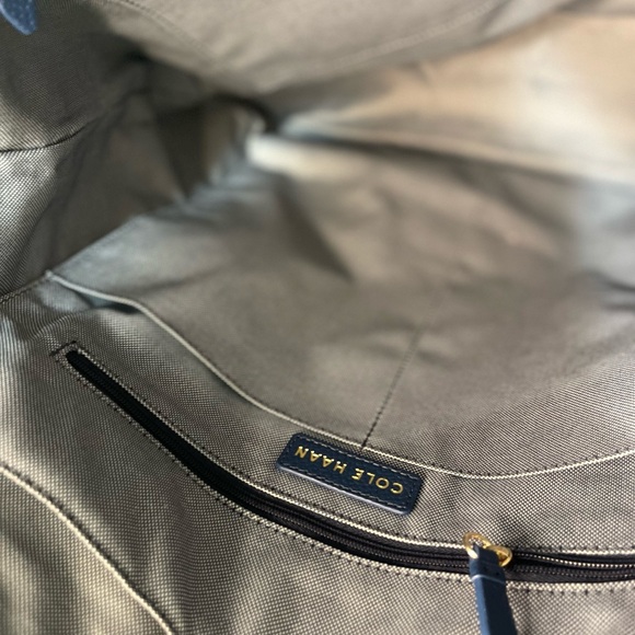 NWT Cole Haan Grand Ambition Convertible Backpack, Bright Blue - Picture 15 of 16